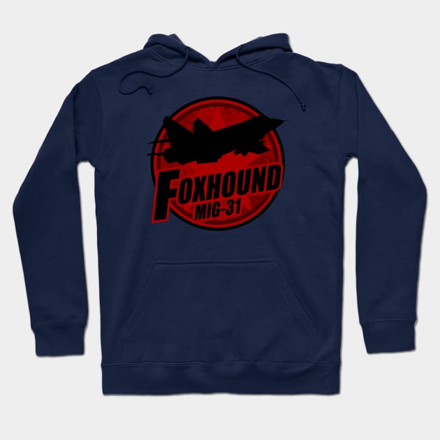 Mig-31 Foxhound Hoodie by Tailgunnerstudios